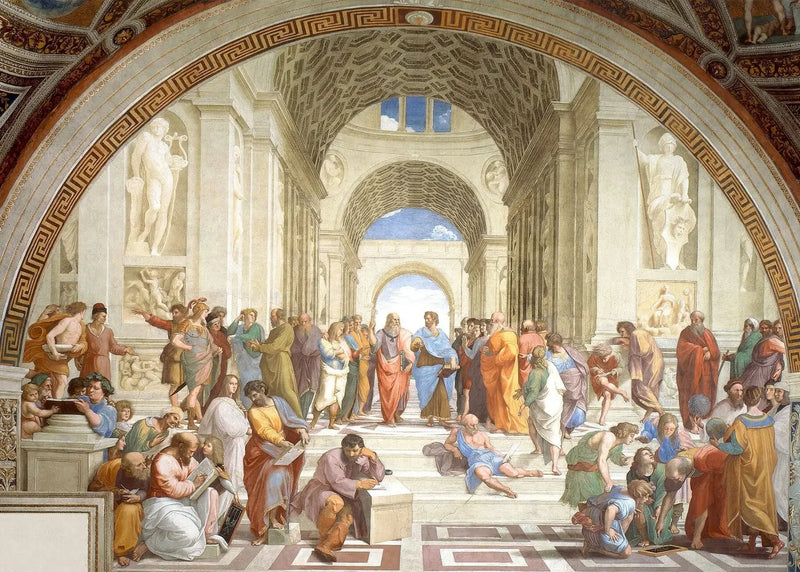 Schule von Athen - Raphael Sanzio