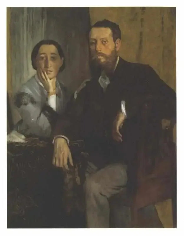 Edmondo und Thérèse Morbilli - Edgar Degas