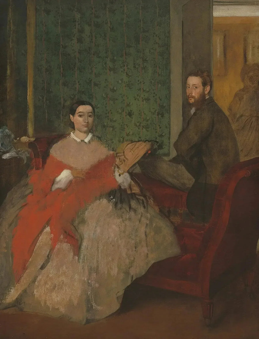 Edmondo und Thérèse Morbilli - Edgar Degas