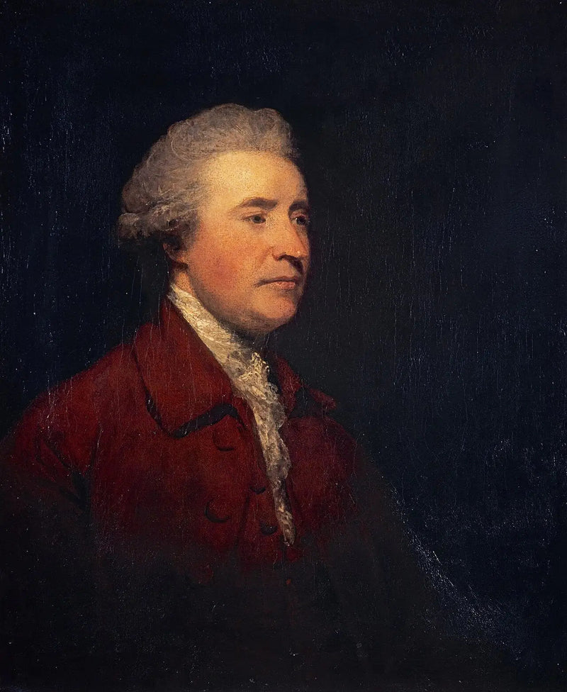 Edmund Burke, 1729 - 1797. Staatsmann, Redner und Autor - Joshua Reynolds