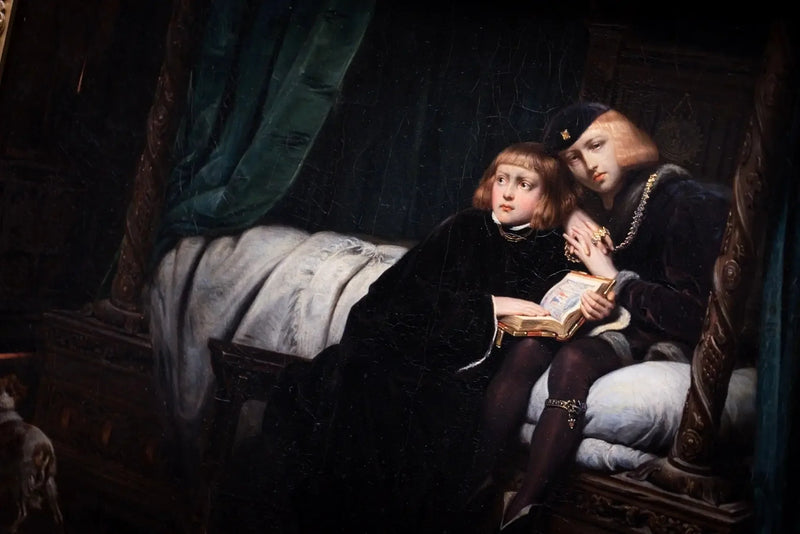 Édouard V und der Herzog von York im Turm - Paul Delaroche