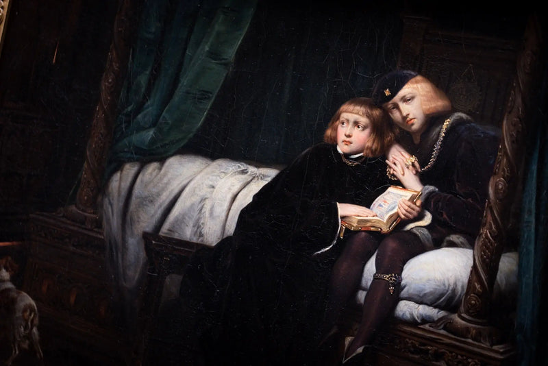 Édouard V und der Herzog von York im Turm - Paul Delaroche