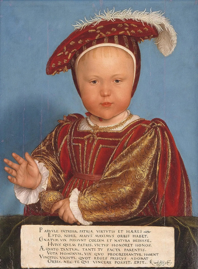 Edward, Prinz von Wales, später König Edward VI - Hans Holbein der Jüngere