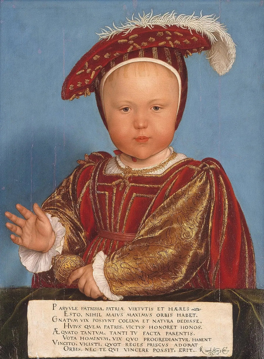 Edward, Prinz von Wales, später König Edward VI - Hans Holbein der Jüngere