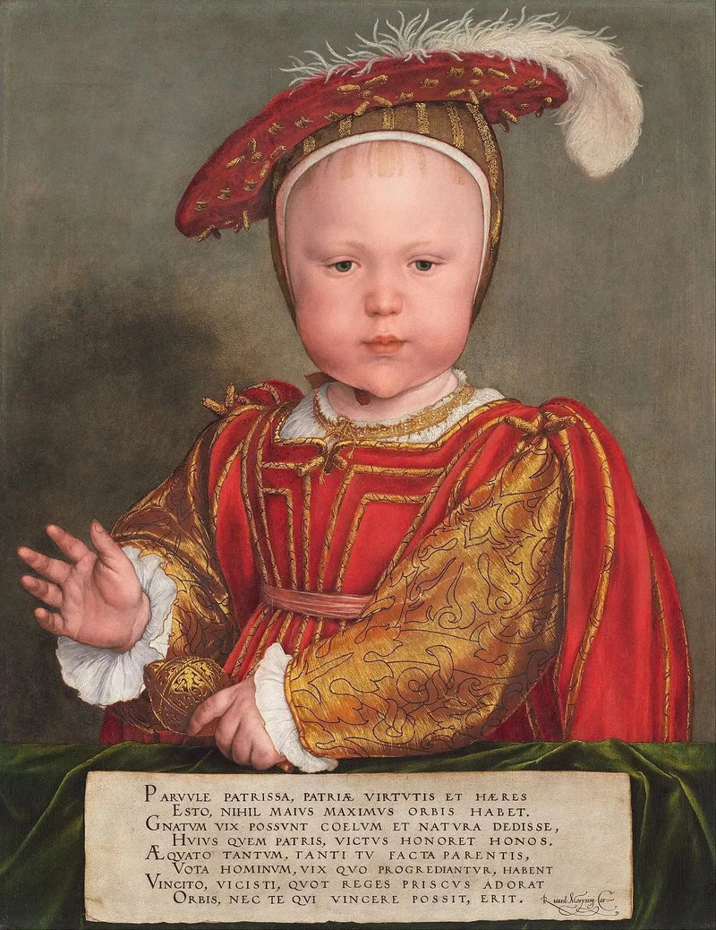 Edward VI als Kind - Hans Holbein der Jüngere