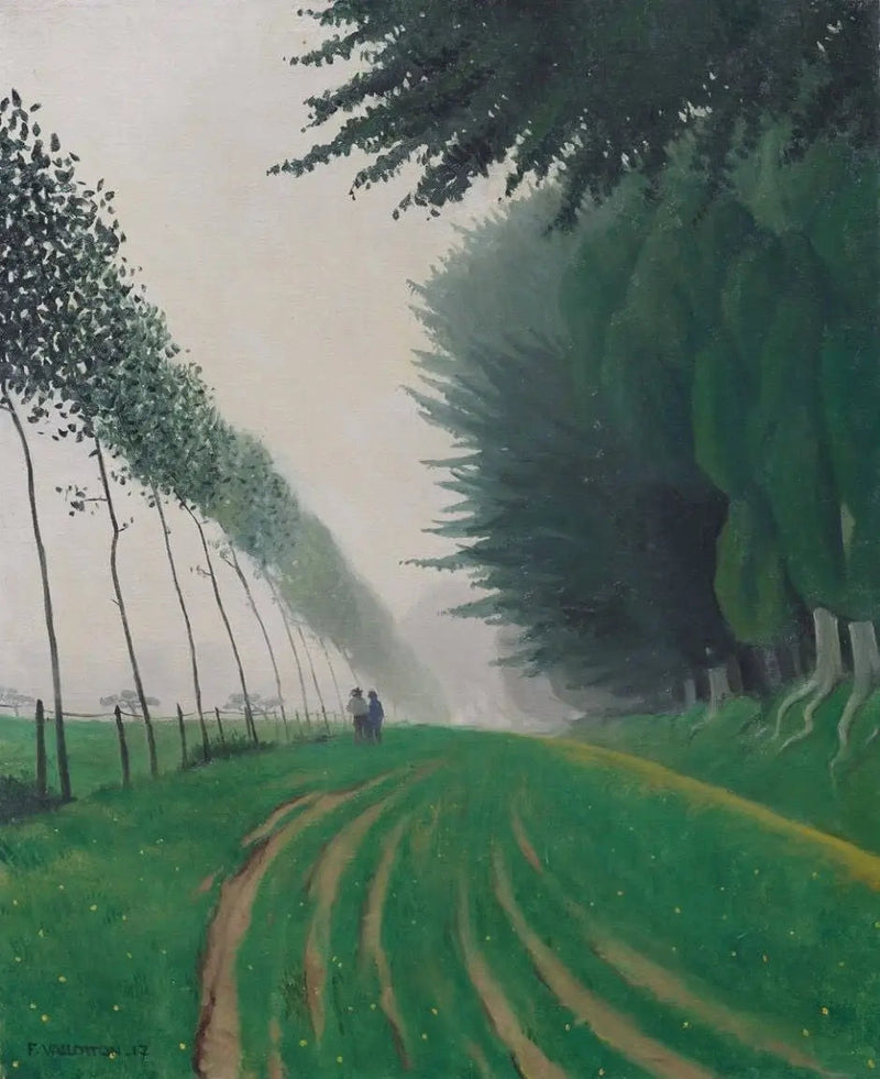 Nebelwirkung, Honfleur - Félix Vallotton