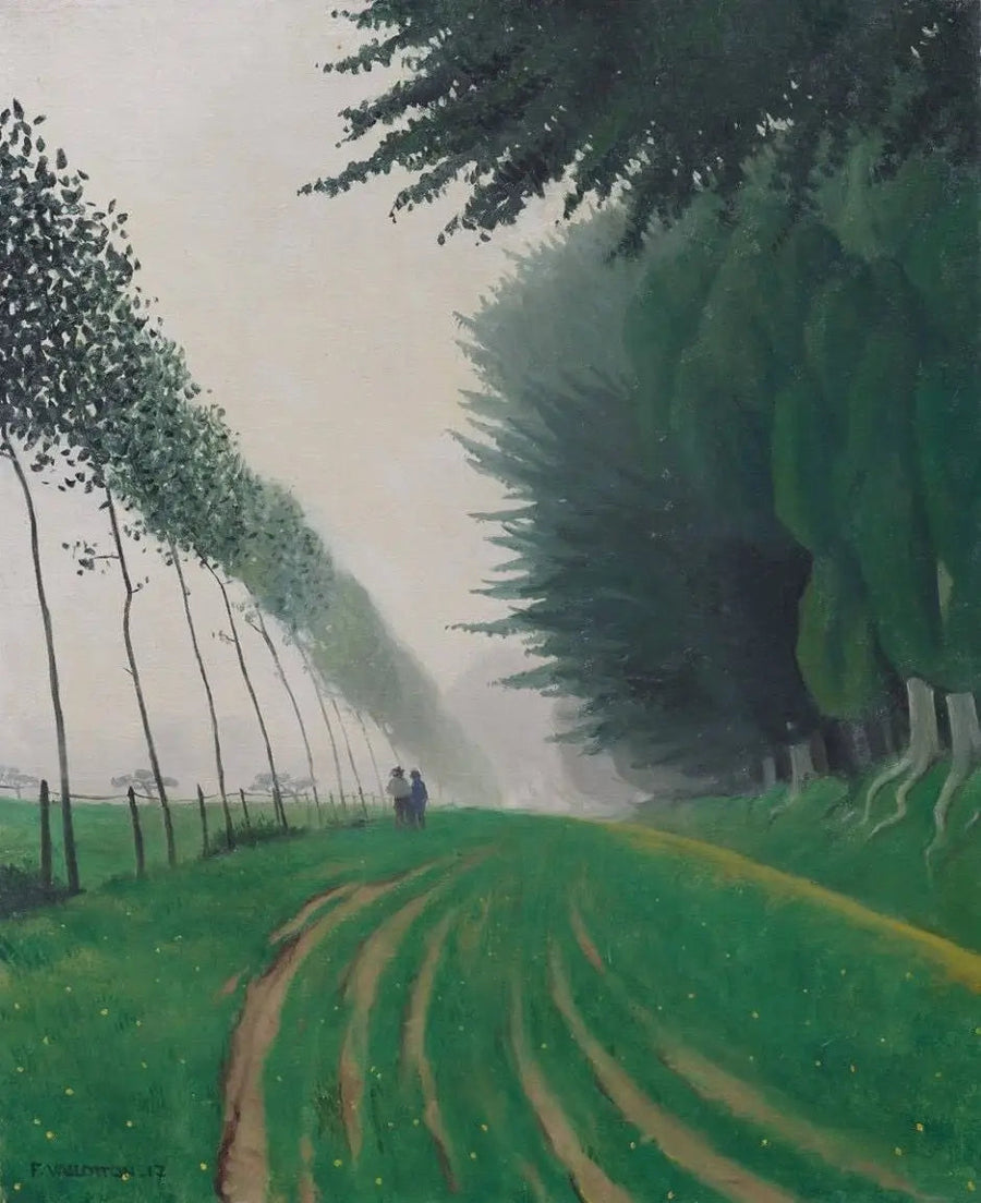 Nebelwirkung, Honfleur - Félix Vallotton