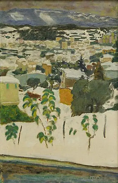 Schneeeffekt - Pierre Bonnard
