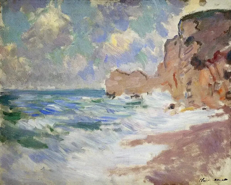 Welleneffekt in der EEtretat W827 a - Claude Monet