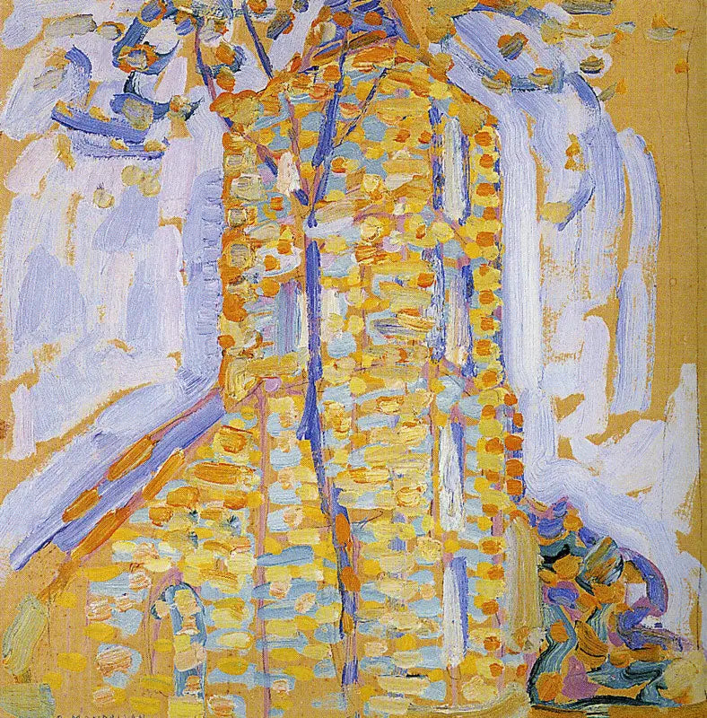 Kirche in Domburg - Piet Mondrian