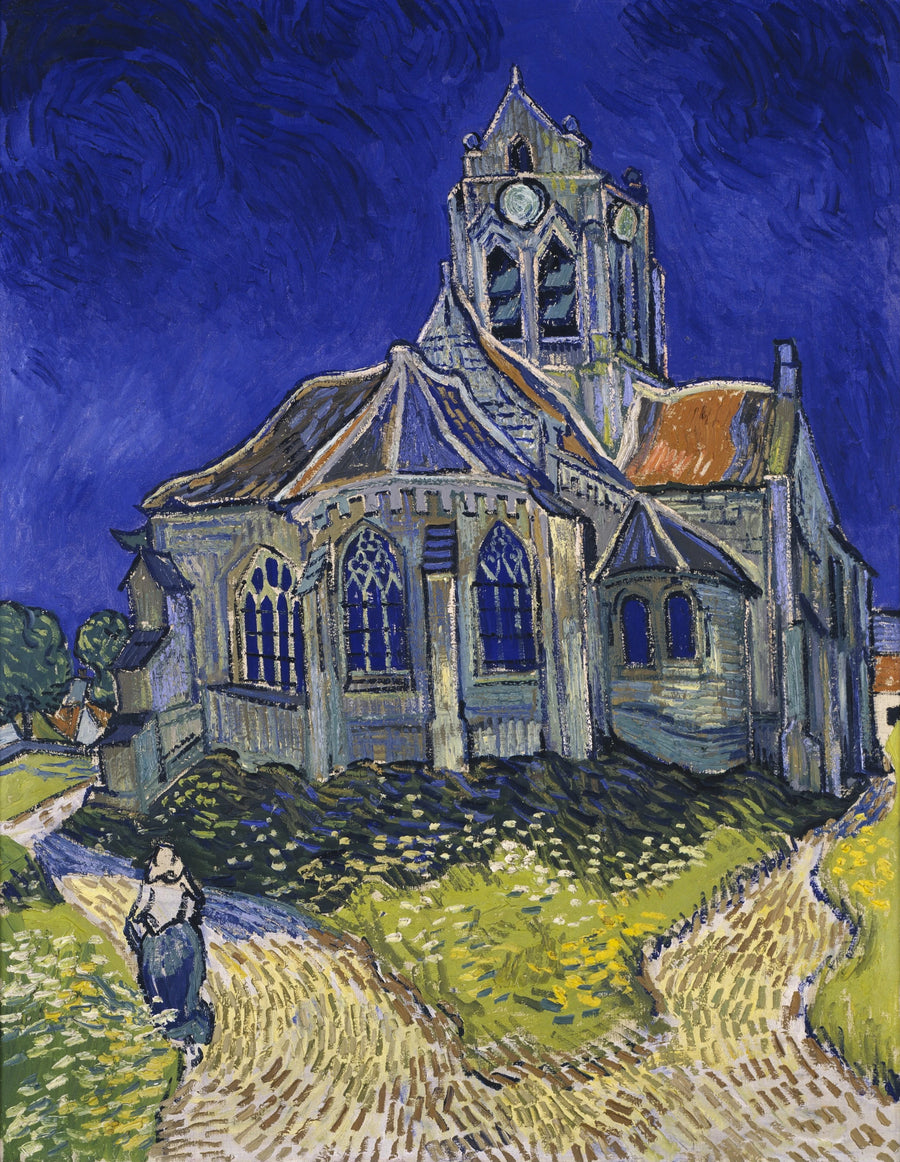 Die Kirche von Auvers-sur-Oise - Vincent van Gogh