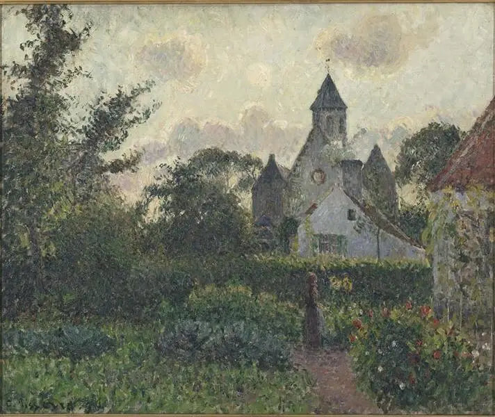 Kirche von Knocke - Camille Pissarro