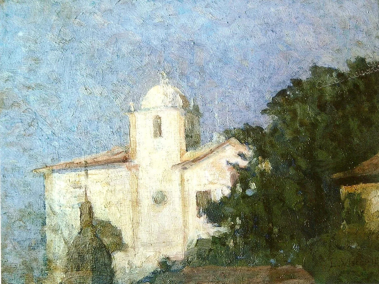 Église de Santa Teresa - Eliseu Visconti image 1 reproduction de peinture à l’huile