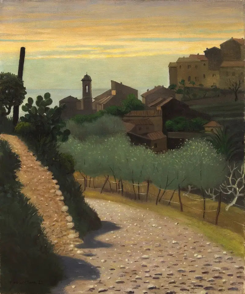 Kirche Sainte-Anne in Cagnes - Félix Vallotton