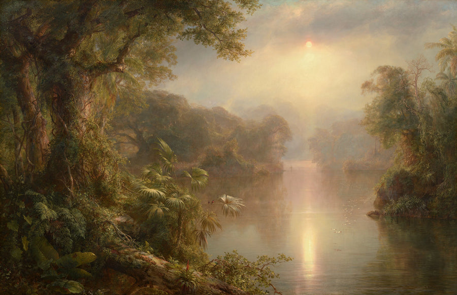 El Rio de Luz - Frederic Edwin Church