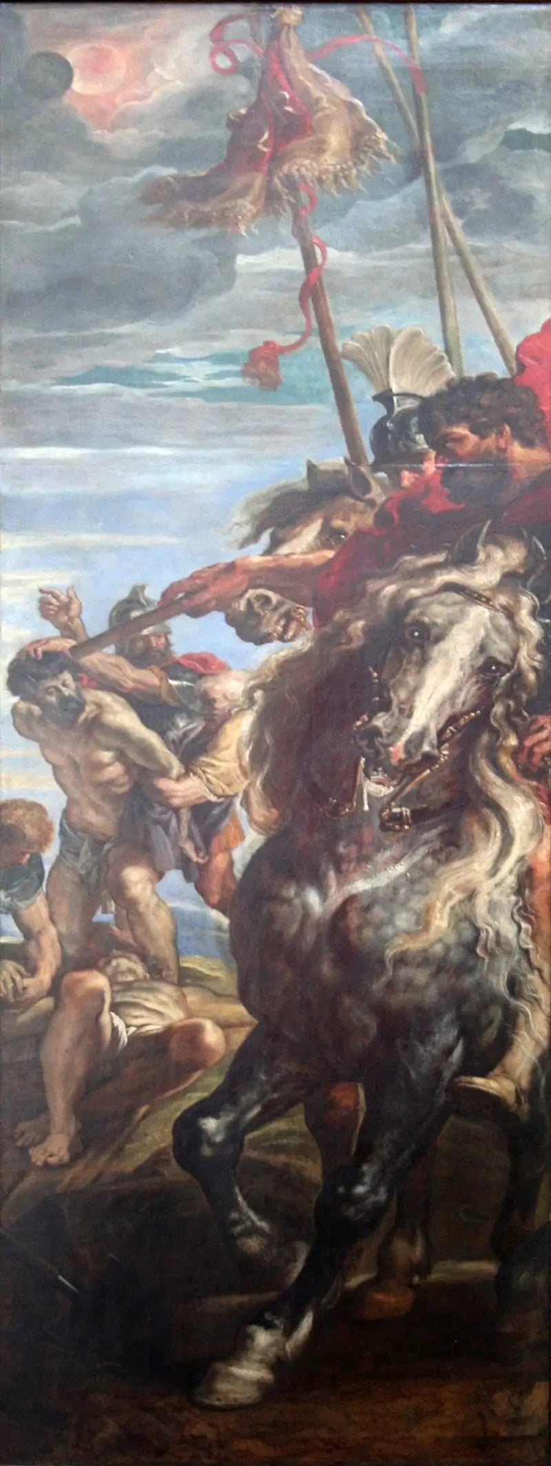 Erhebung des Kreuzes (rechtes Panel) - Peter Paul Rubens