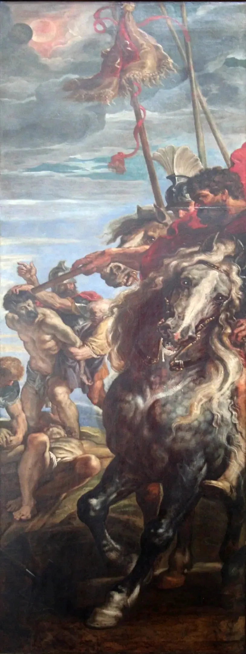 Erhebung des Kreuzes (rechtes Panel) - Peter Paul Rubens