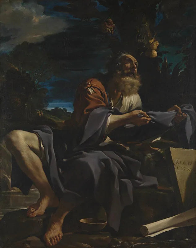 Elie genährt von den Raben - Guercino