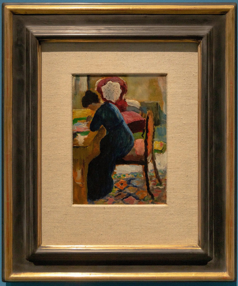 Élisabeth im Büro - August Macke