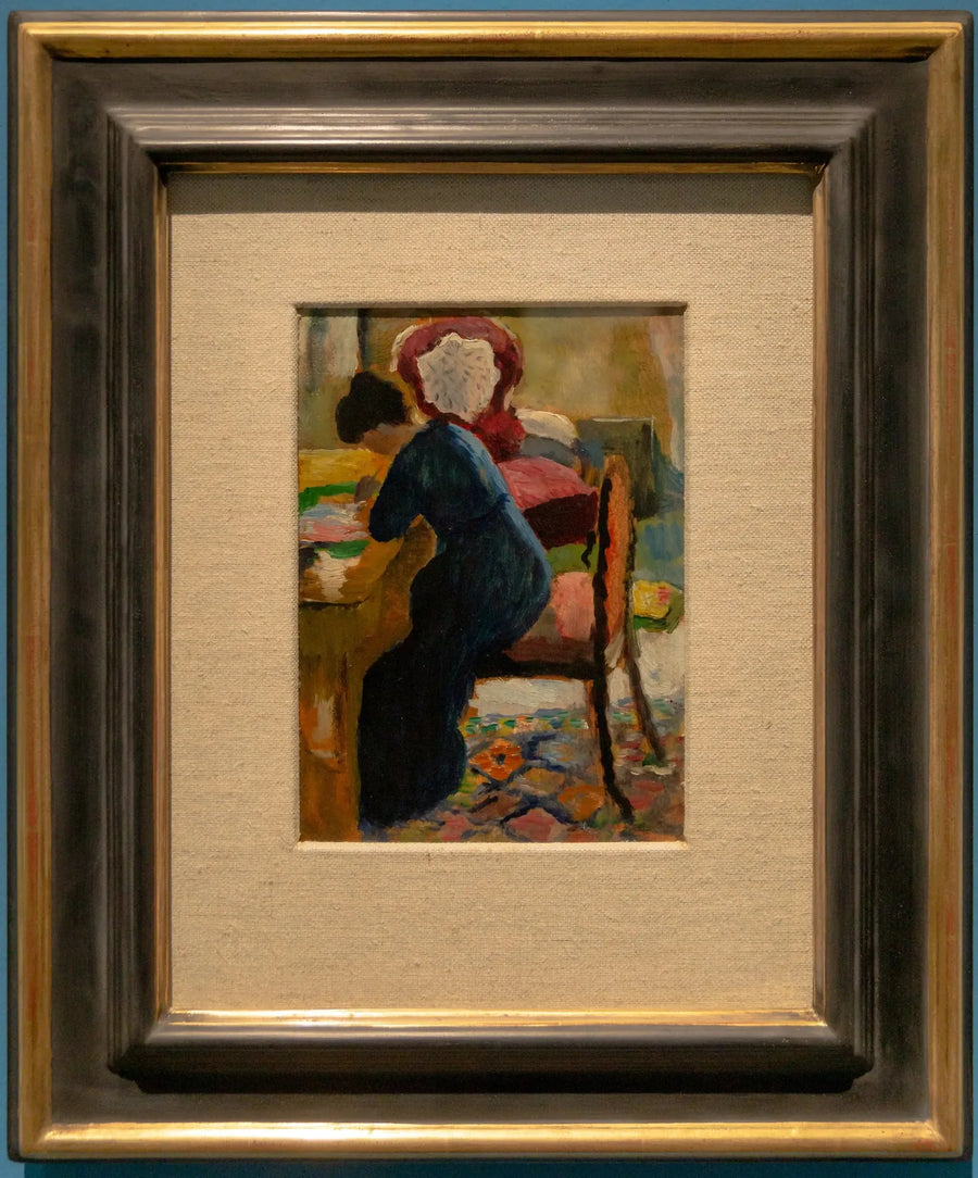 Élisabeth im Büro - August Macke