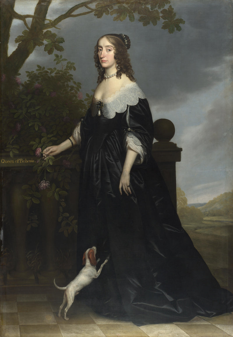 Elisabeth Stuart, Königin von Böhmen - Gerrit van Honthorst
