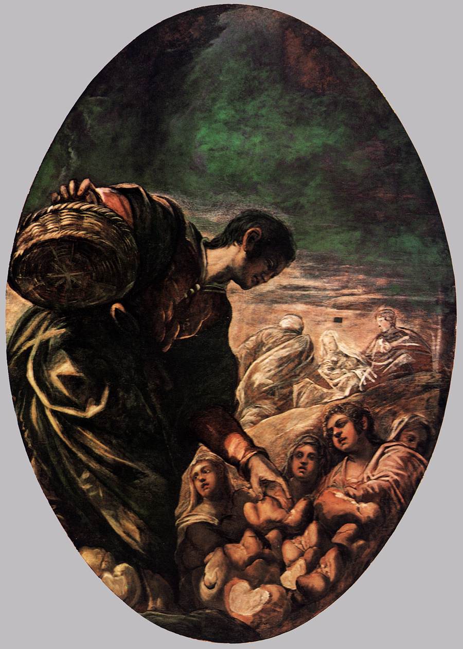 Élisée vervielfacht die Schmerzen - Jacopo Tintoretto