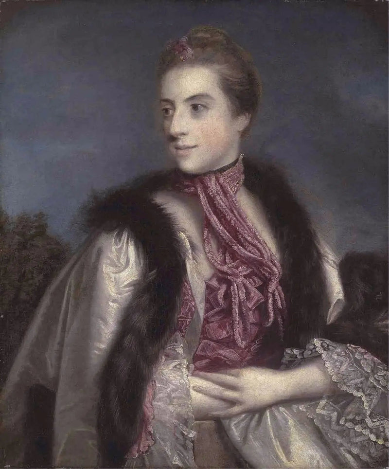 Elizabeth Drax, Gräfin von Berkeley (1720-1792) - Joshua Reynolds