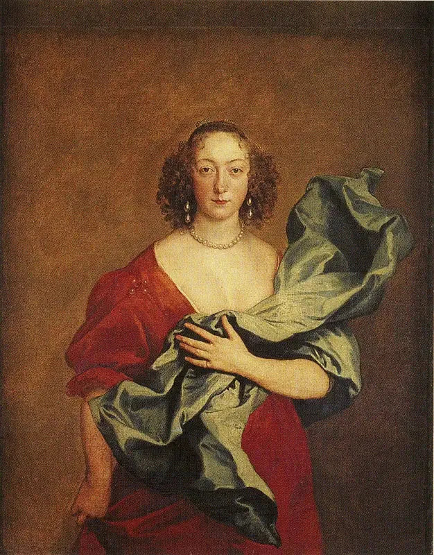 Elizabeth (née Brydges), Gräfin von Castlehaven (1619-1678) - Antoine van Dyck