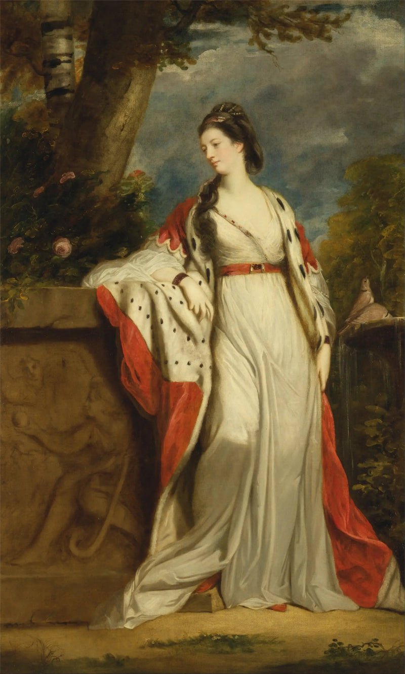 Elizabeth (née Gunning), Baroness Hamilton de Hameldon und Herzogin von Argyll - Joshua Reynolds