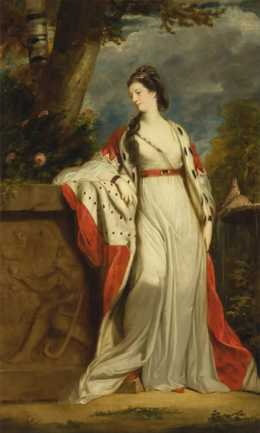 Elizabeth (née Gunning), Baroness Hamilton de Hameldon und Herzogin von Argyll - Joshua Reynolds
