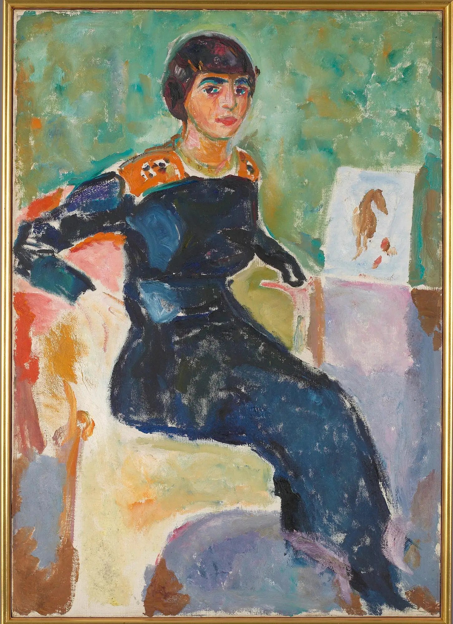 Elsa Glaser - Edvard Munch image 1 copie de tableau peinte à la main