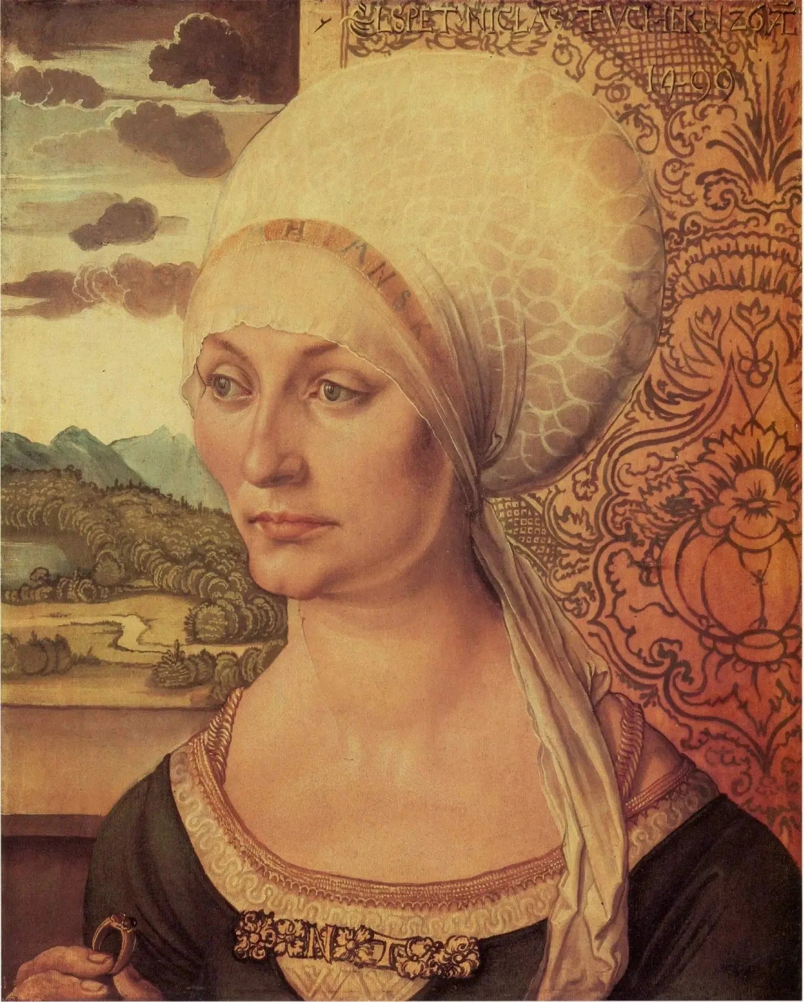 Elsbeth Tucher - Albrecht Dürer image 1 tableau peint à l’huile sur toile
