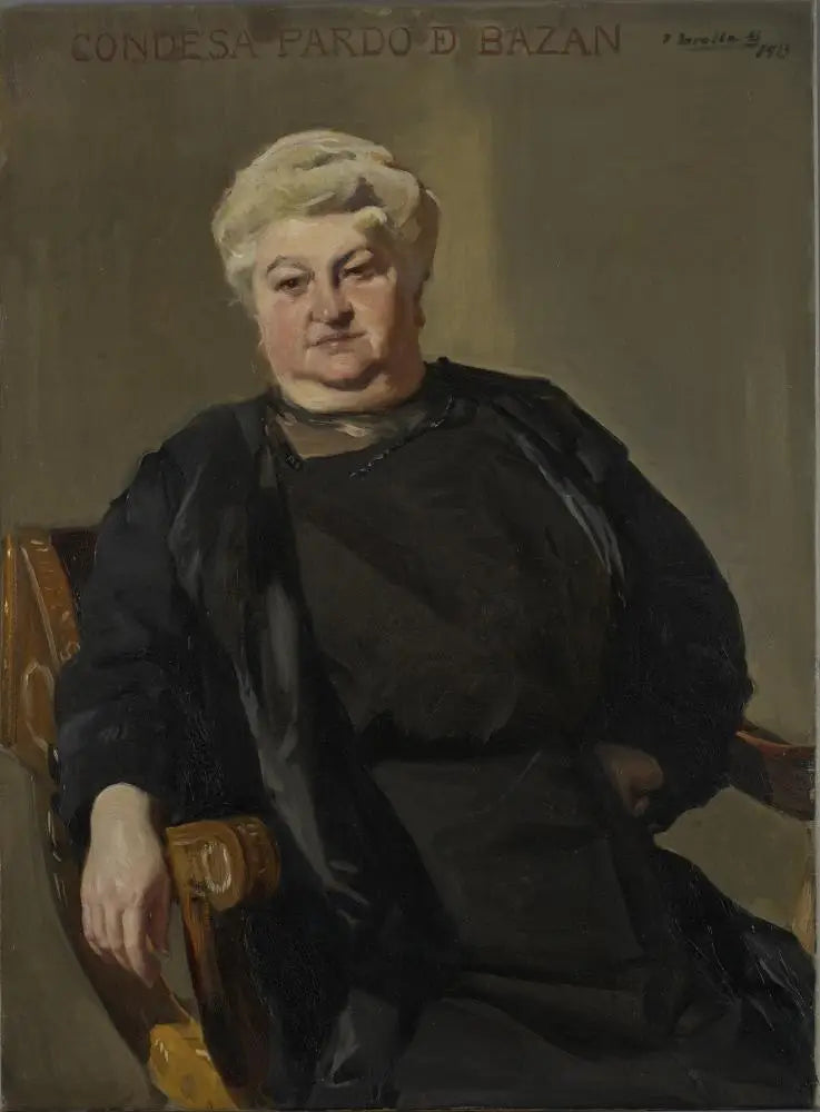 Emilia Pardo Bazán, Gräfin von Pardo Bazán - Joaquín Sorolla