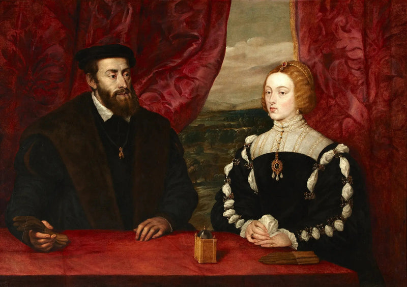 Kaiser Karl V. und Kaiserin Isabella - Peter Paul Rubens