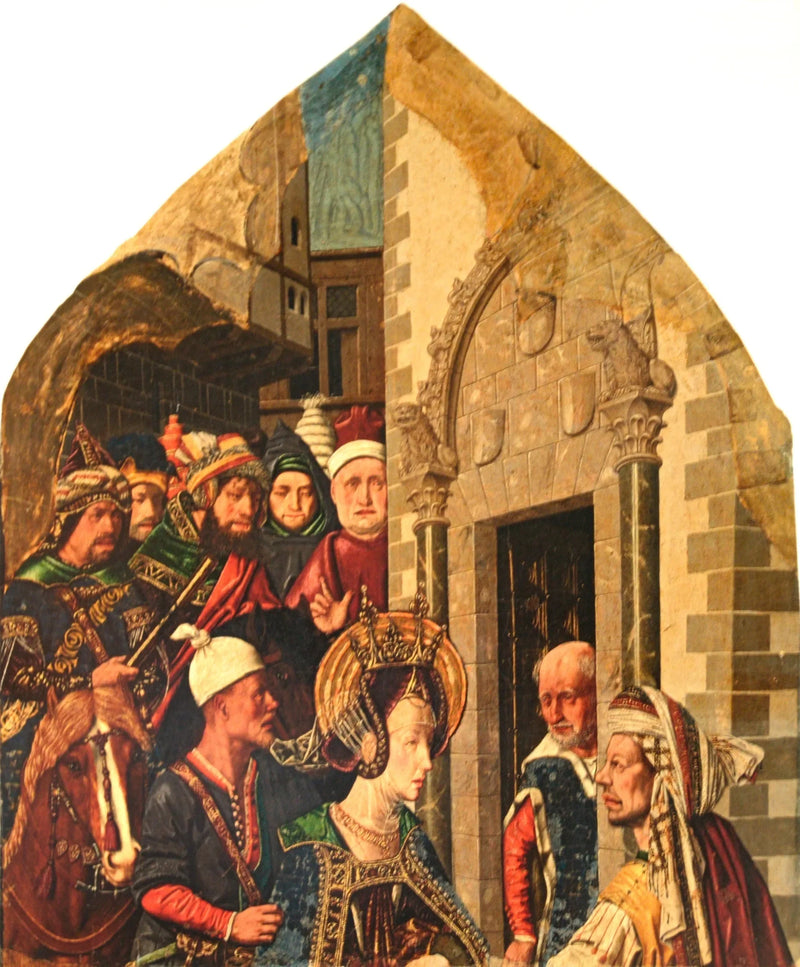 Verhaftung der Heiligen Engratia - Bartolomé Bermejo