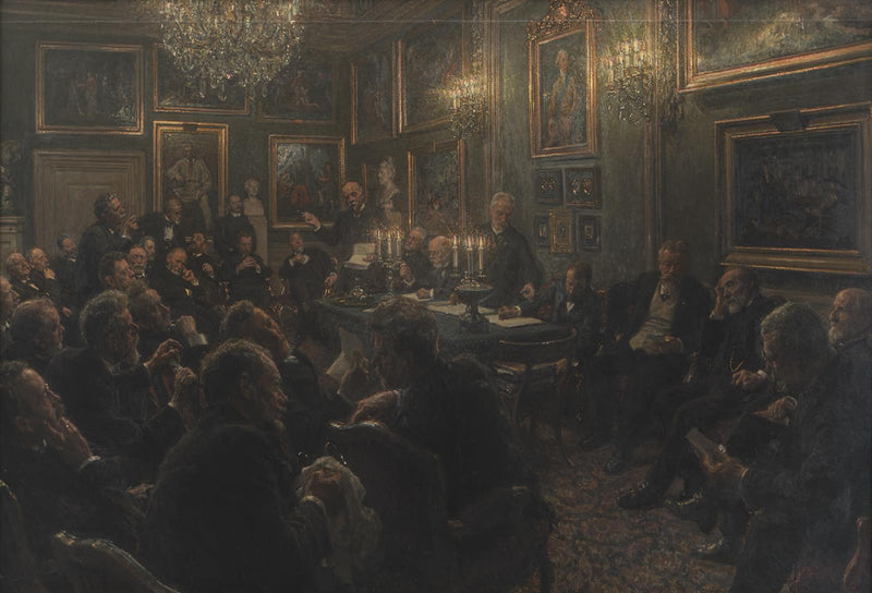 In der akademischen Sammlung von Charlottenborg aus dem Jahr 1904 – Viggo Johansen
