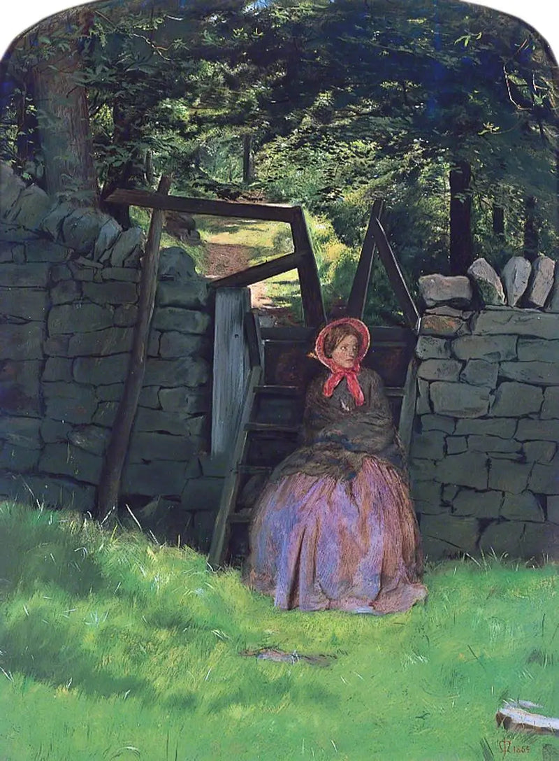 Warten auf - John Everett Millais
