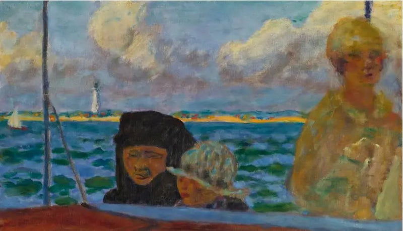 IM BOOT. DIE MEERESFAHRT - Pierre Bonnard
