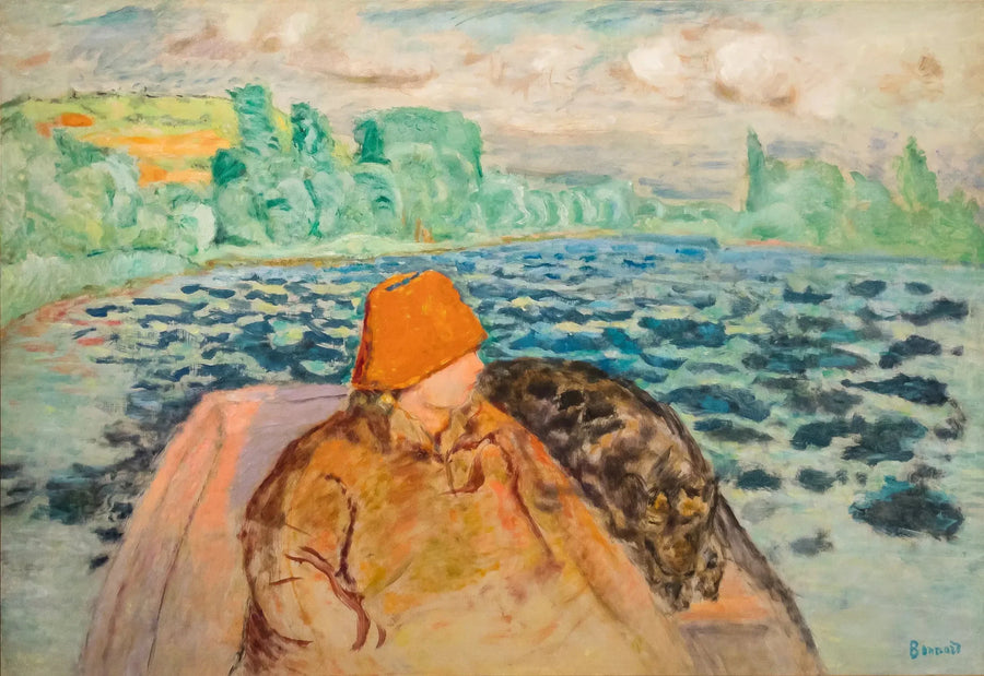 Im Kanu, Vernon - Pierre Bonnard