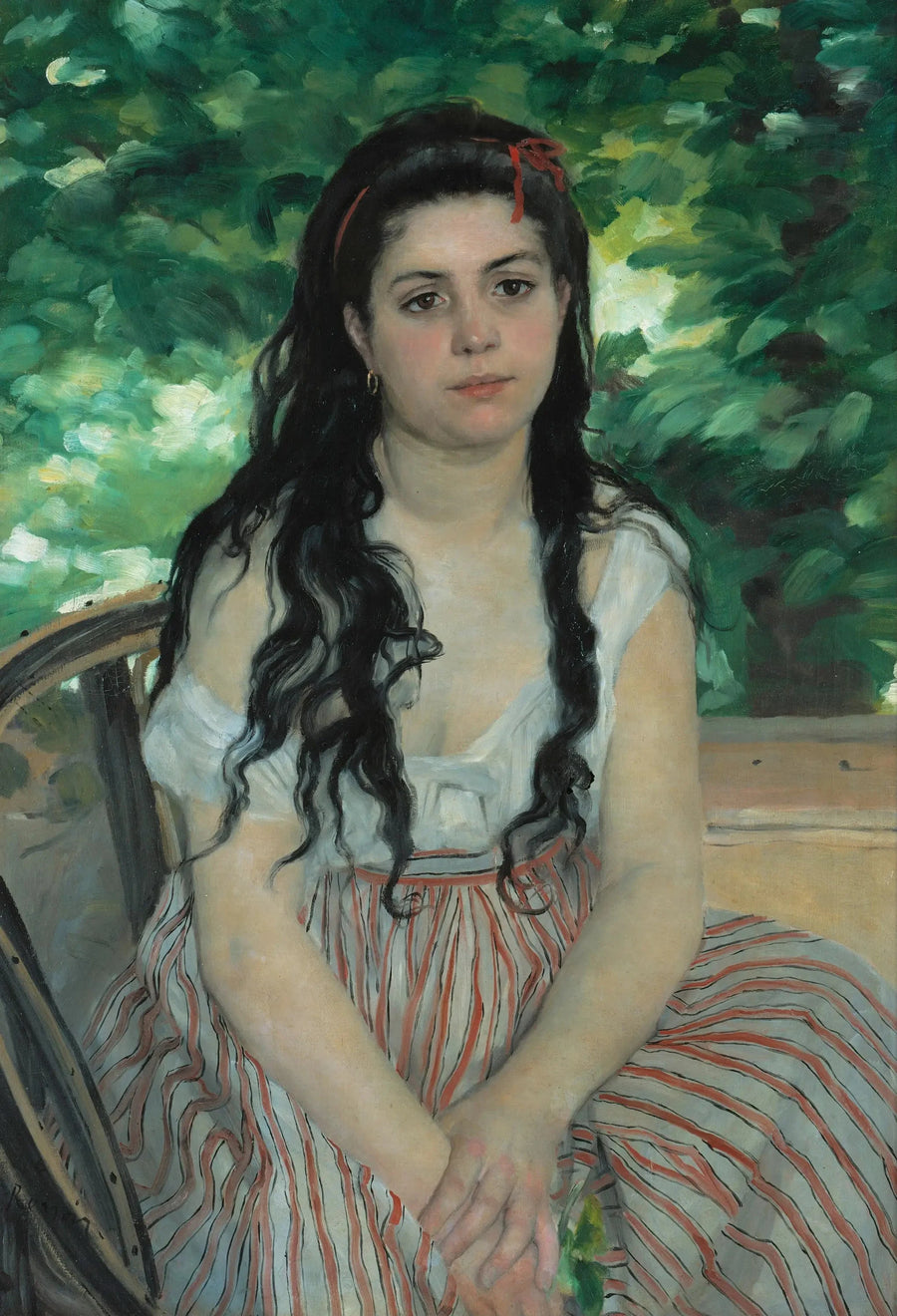 Im Sommer - Pierre-Auguste Renoir