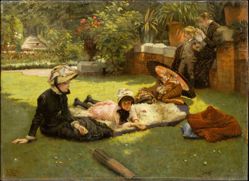 En plein soleil - James Tissot image 1 copie de tableau peinte à la main