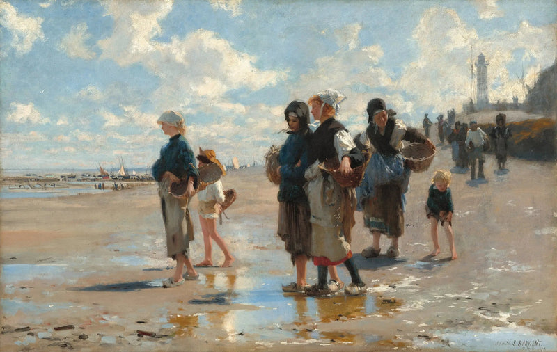 Auf dem Weg zum Angeln - John Singer Sargent