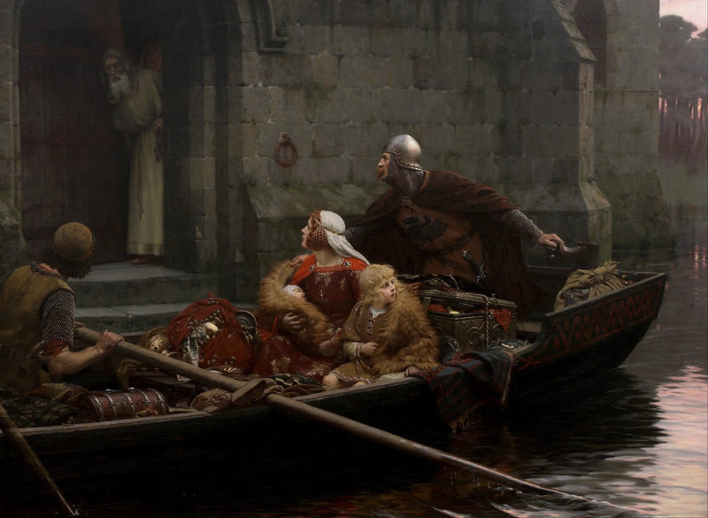In Zeiten der Gefahr - Edmund Blair Leighton