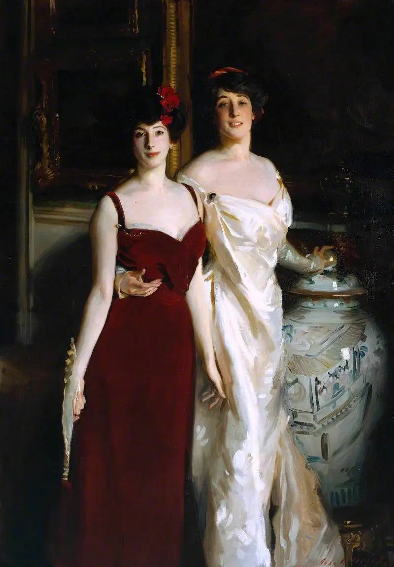 Ena und Betty, Töchter von Asher und Frau Wertheimer - John Singer Sargent