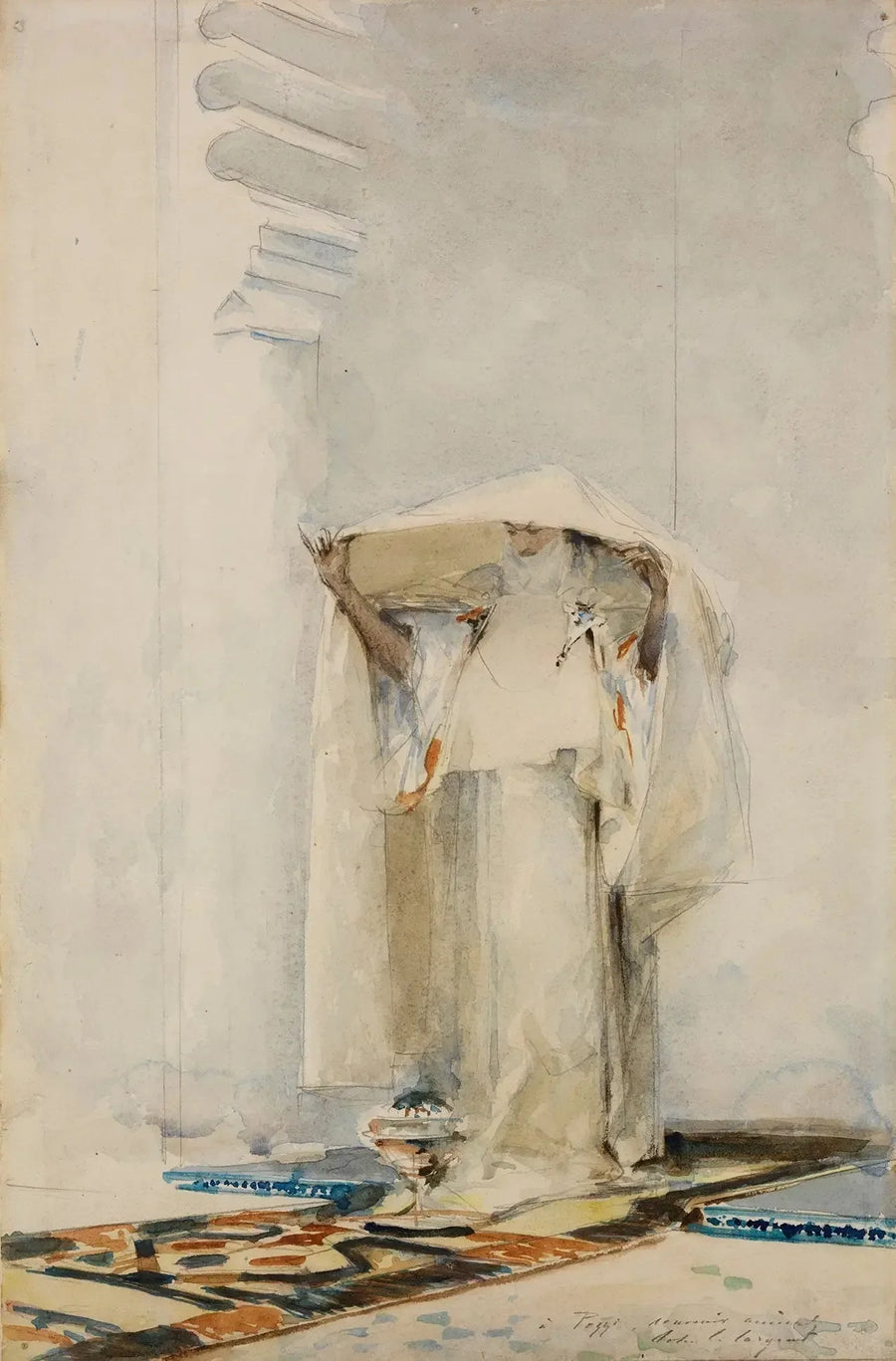 Den Schleier räuchern - John Singer Sargent