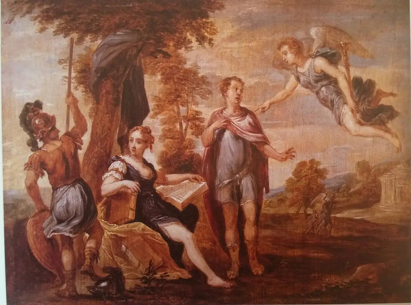 Äneas, gerufen von Dido - David Teniers der Jüngere