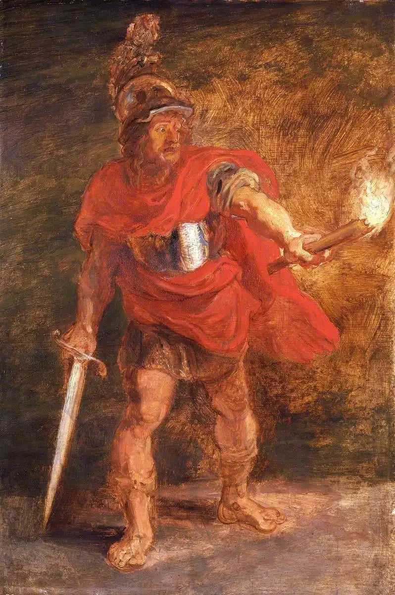 Äneas in der Unterwelt - Peter Paul Rubens