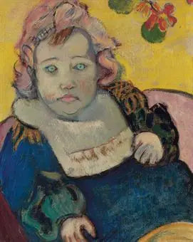 Kind mit Lätzchen - Paul Gauguin