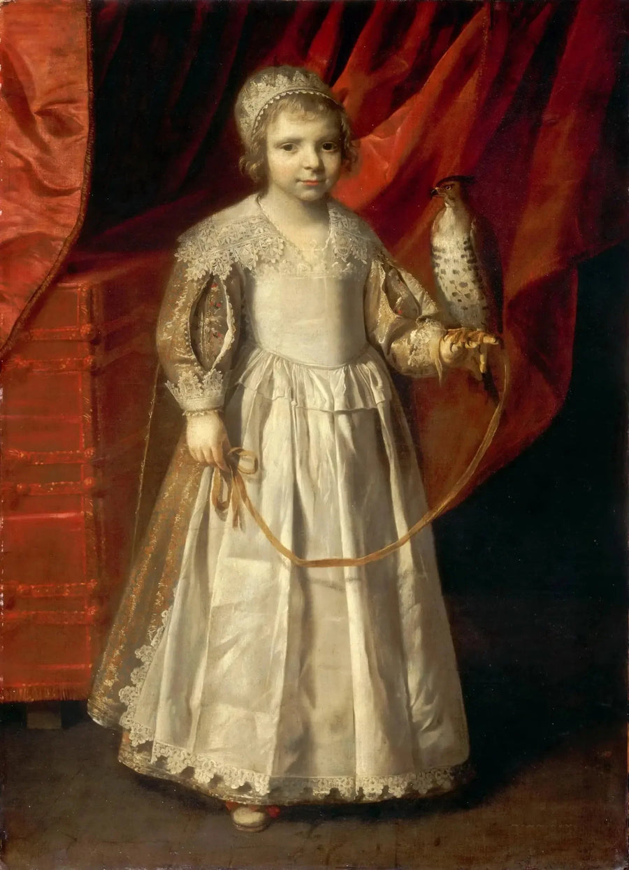 Kind mit Falke - Philippe de Champaigne