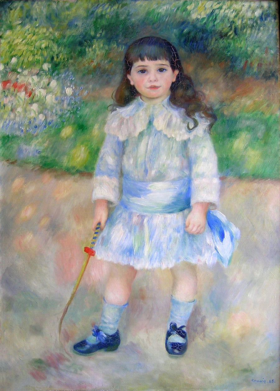Junge mit einer Peitsche - Pierre-Auguste Renoir